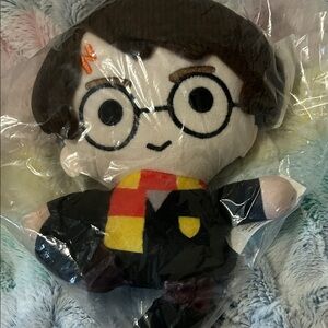 Charming Wizard Plush Toy with Glasses